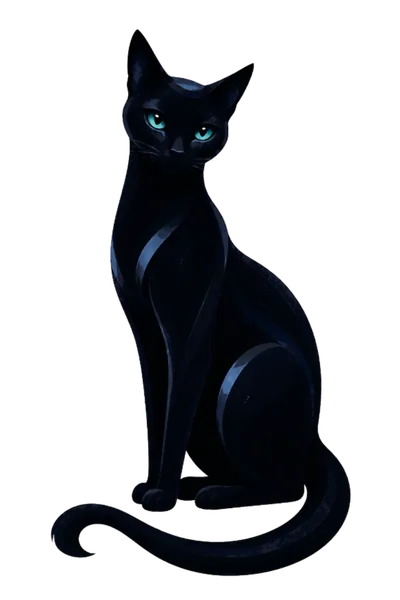 Gata negra, emblema visual de anacrondLabs.